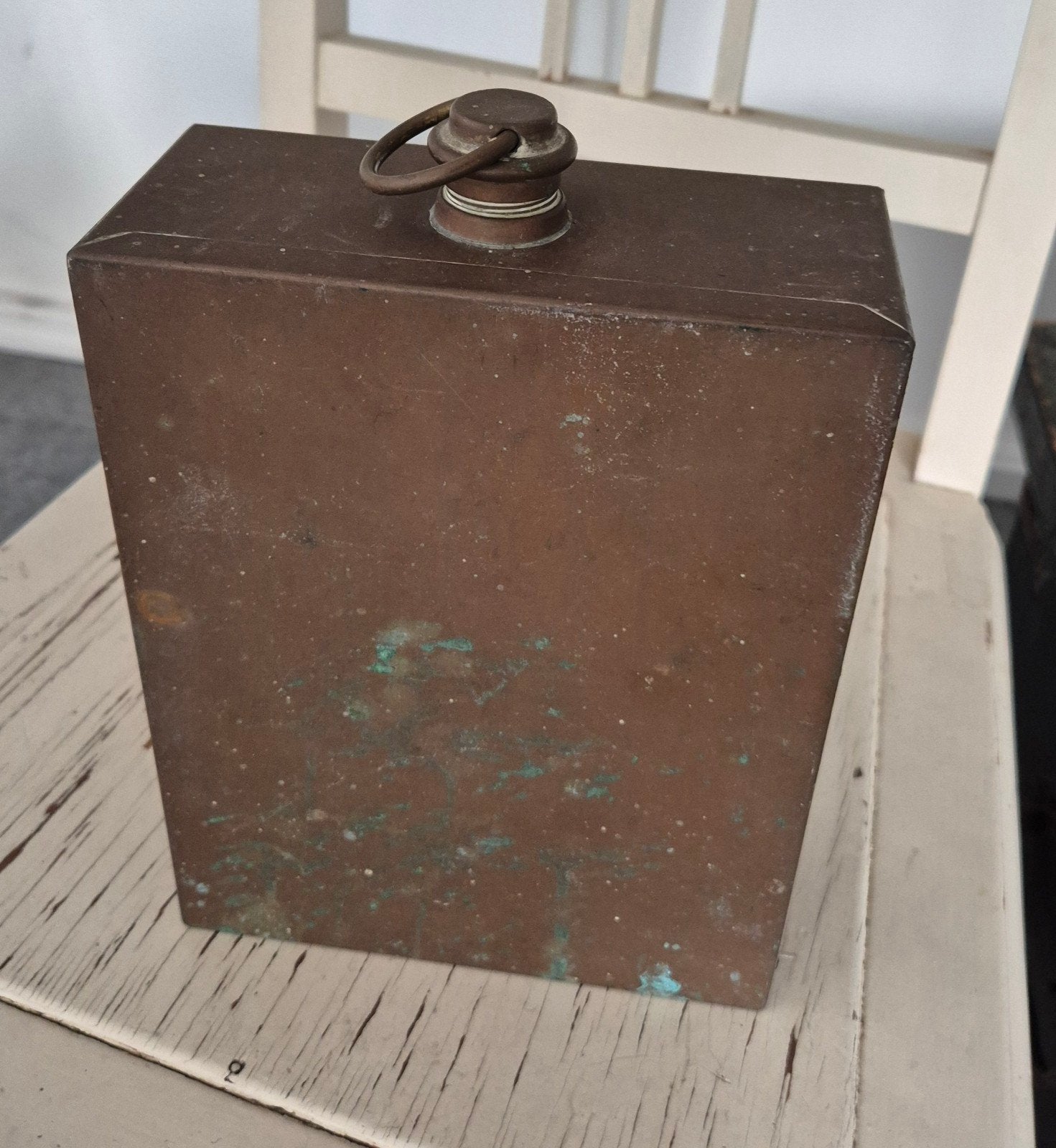 Antieke kruik/veldfles, Ophalen of Verzenden