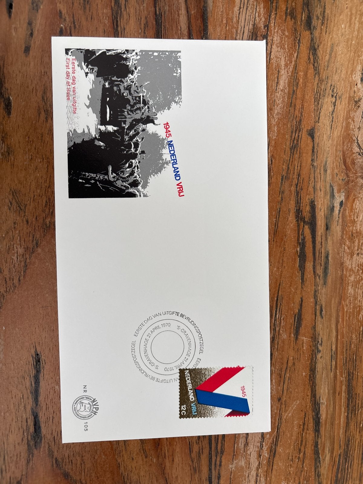 Eerstedag envelop 1970 - 25 jaar bevrijding Nederland, Ophalen of Verzenden, Onbeschreven, Nederland