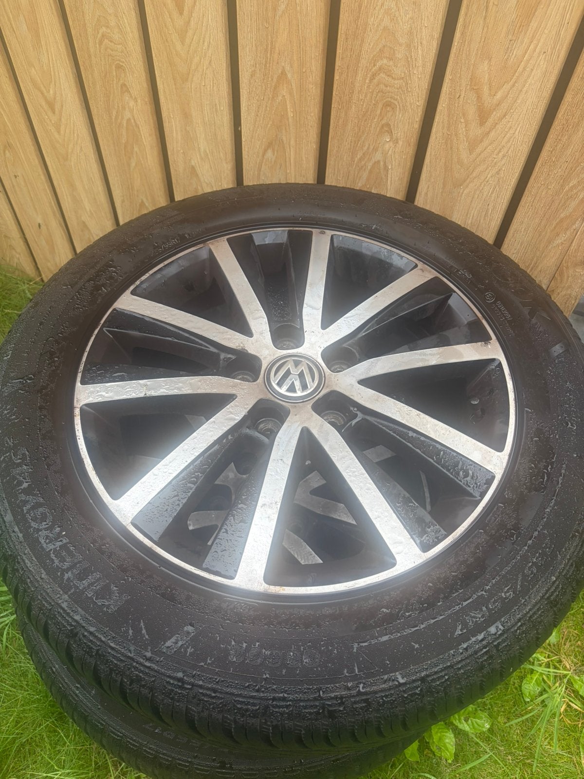 Volkswagen t6 velgen met zo goed als nieuw banden, Ophalen, Bestelwagen, Zomerbanden, Band(en)