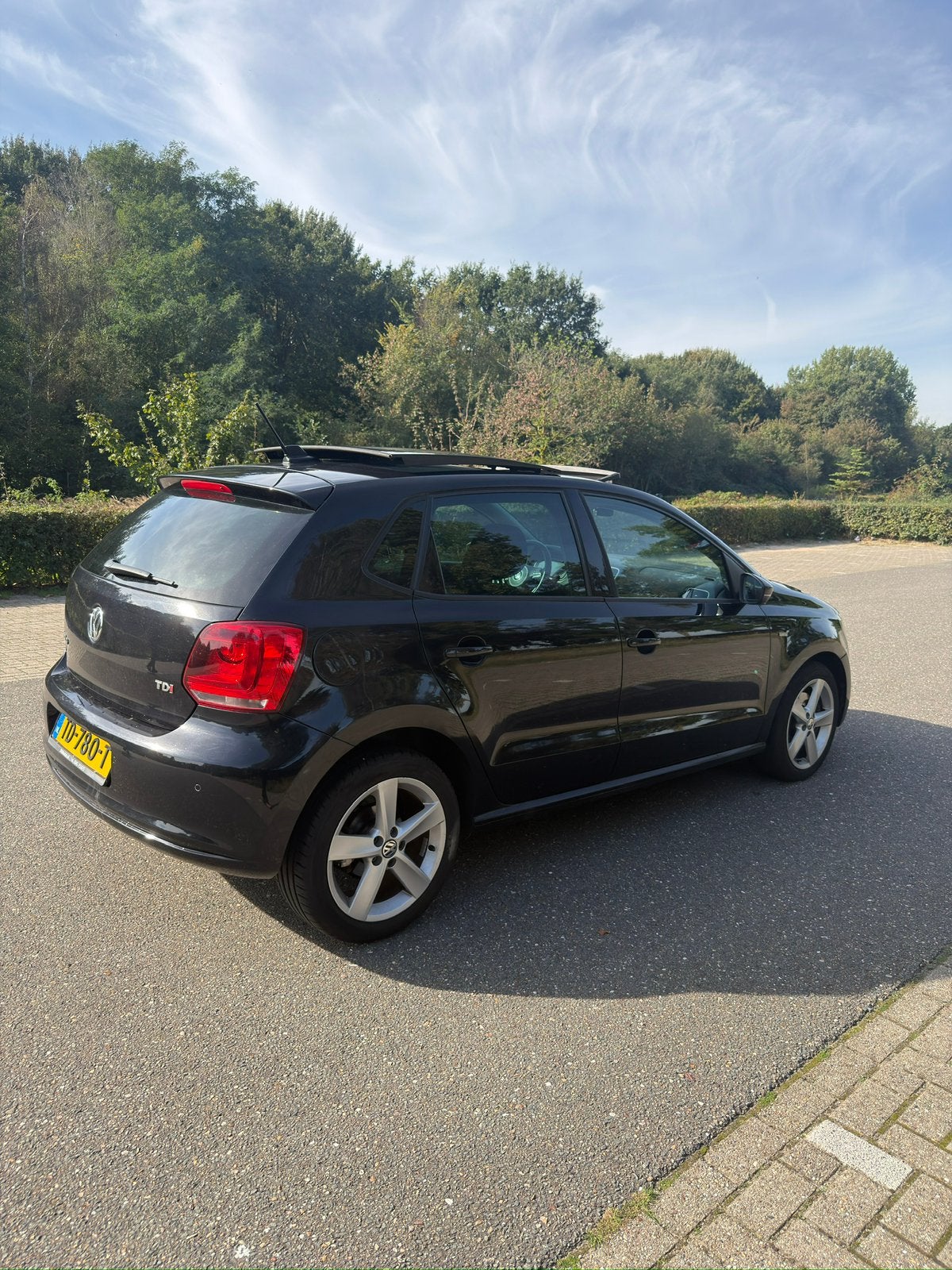 VW Polo 1.6 TDI Highline Life – 140 PK – Zeer compleet!, Voorwielaandrijving, Euro 5, Zwart, Grijs