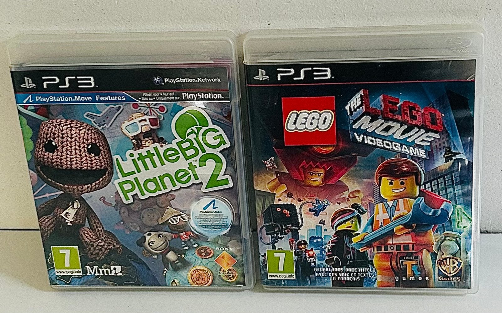 Little Big Planet 2 en Lego Movie, Avontuur en Actie, 2 spelers, Ophalen of Verzenden, Zo goed als nieuw