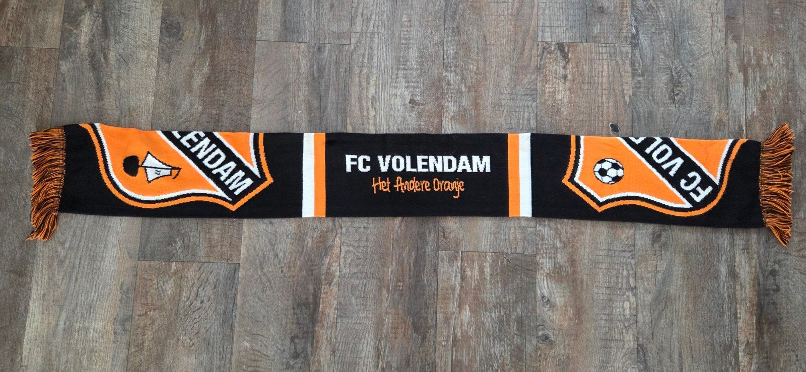 Sjaal FC Volendam, Ophalen of Verzenden, Zo goed als nieuw, Overige binnenlandse clubs, Vaantje of Sjaal