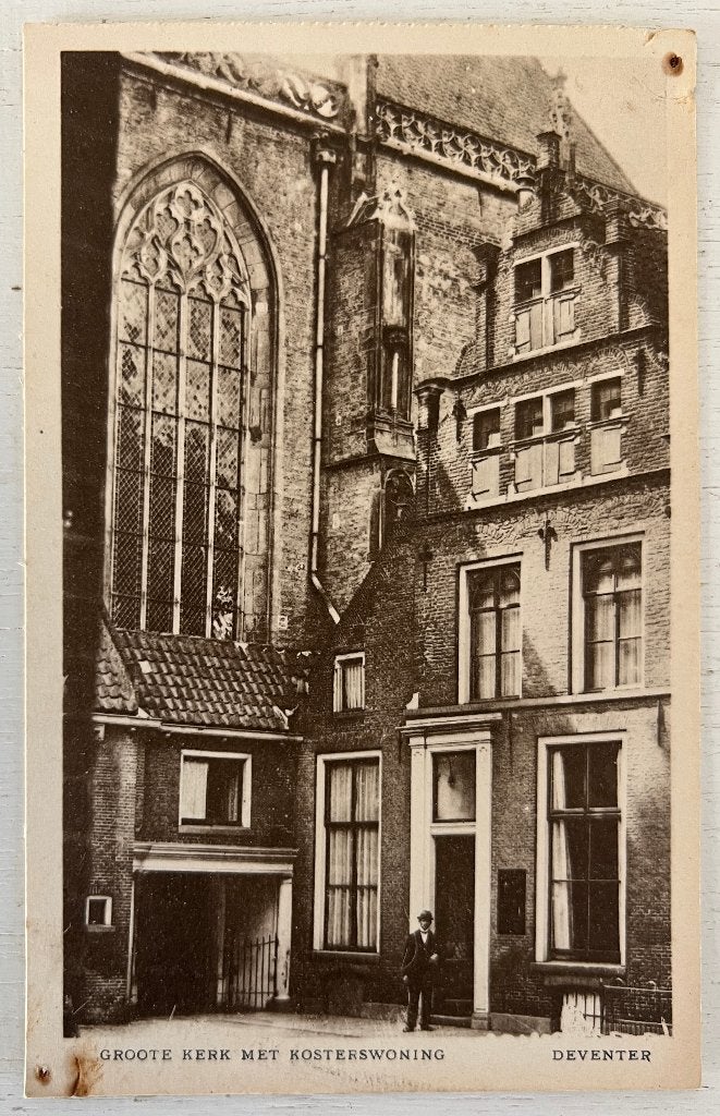 Oude Ansichtkaart  - Deventer - Groote Kerk, Ophalen of Verzenden, Voor 1920, Ongelopen, Overijssel
