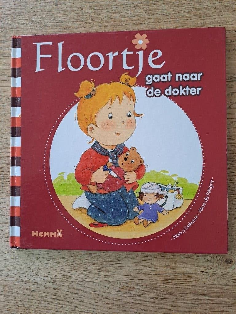 FLOORTJE GAAT NAAR DE DOKTER. NANCY DELVAUX., Gelezen, Fictie algemeen, Jongen of Meisje, Ophalen of Verzenden