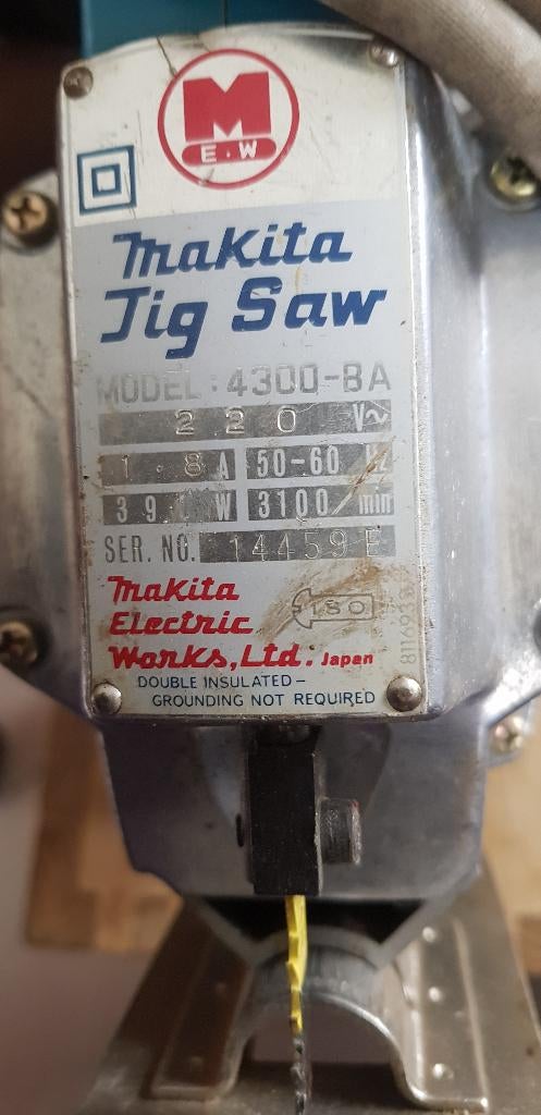 Makita decoupeerzaag 4300-BA, Doe-het-zelf en Verbouw, Gereedschap | Zaagmachines, Gebruikt, Decoupeerzaag, Ophalen of Verzenden