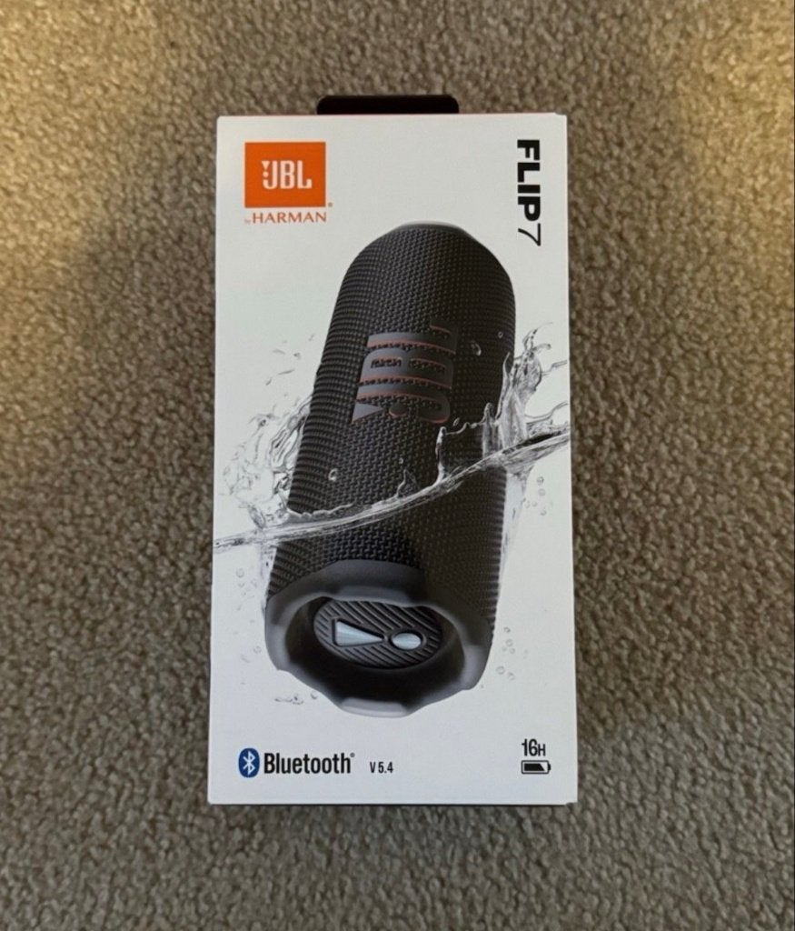 Nieuwe JBL Flip 7 Bluetooth Speaker (zwart), JBL, Overige typen, Nieuw, Ophalen of Verzenden
