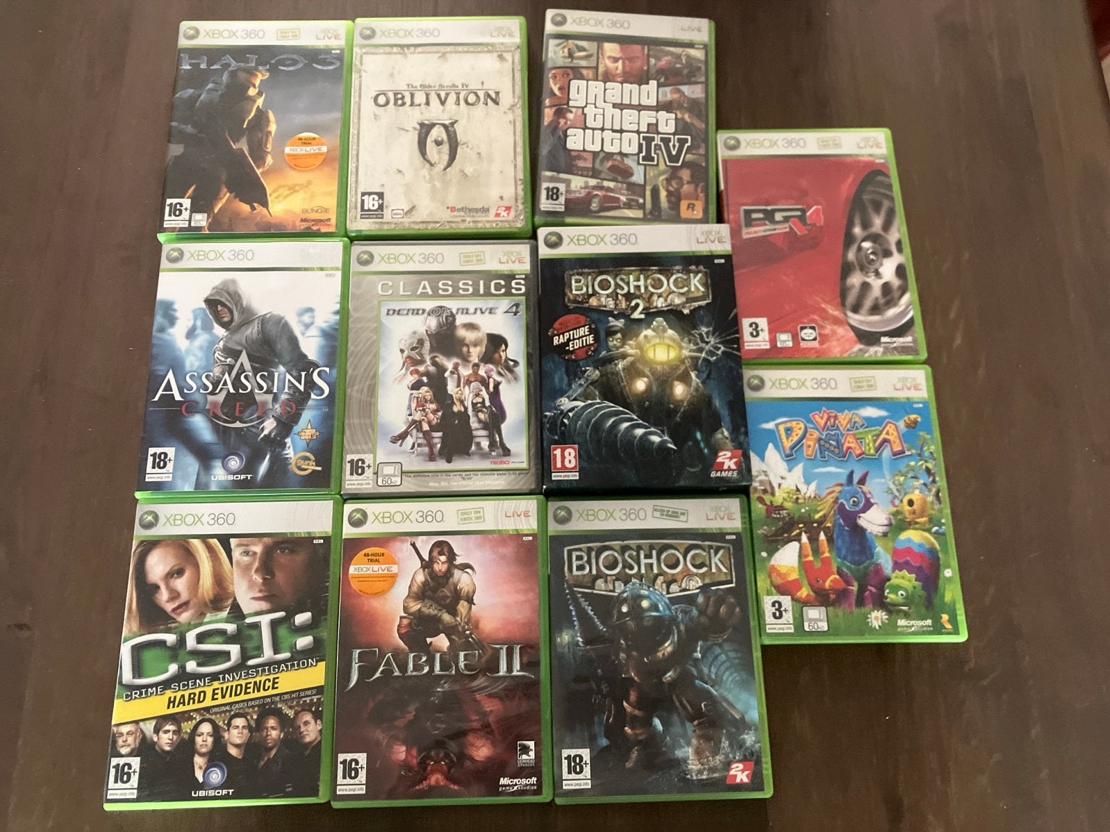 Xbox 360 Games: Diverse Collectie (11stuks), Spelcomputers en Games, Games | Xbox 360, Avontuur en Actie, Gebruikt, 1 speler, Ophalen of Verzenden