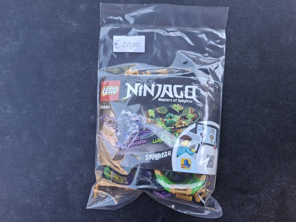 Aangeboden: een 100% complete Lego Ninjago set 70664 Spinjit, Kinderen en Baby's, Lego, Ophalen of Verzenden, Compleet, Zo goed als nieuw