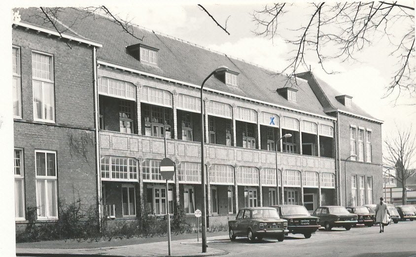 11224 Leiden, Academ. Ziekenhuis Vrouwenkliniek, Ophalen of Verzenden, 1940 tot 1960, Zuid-Holland