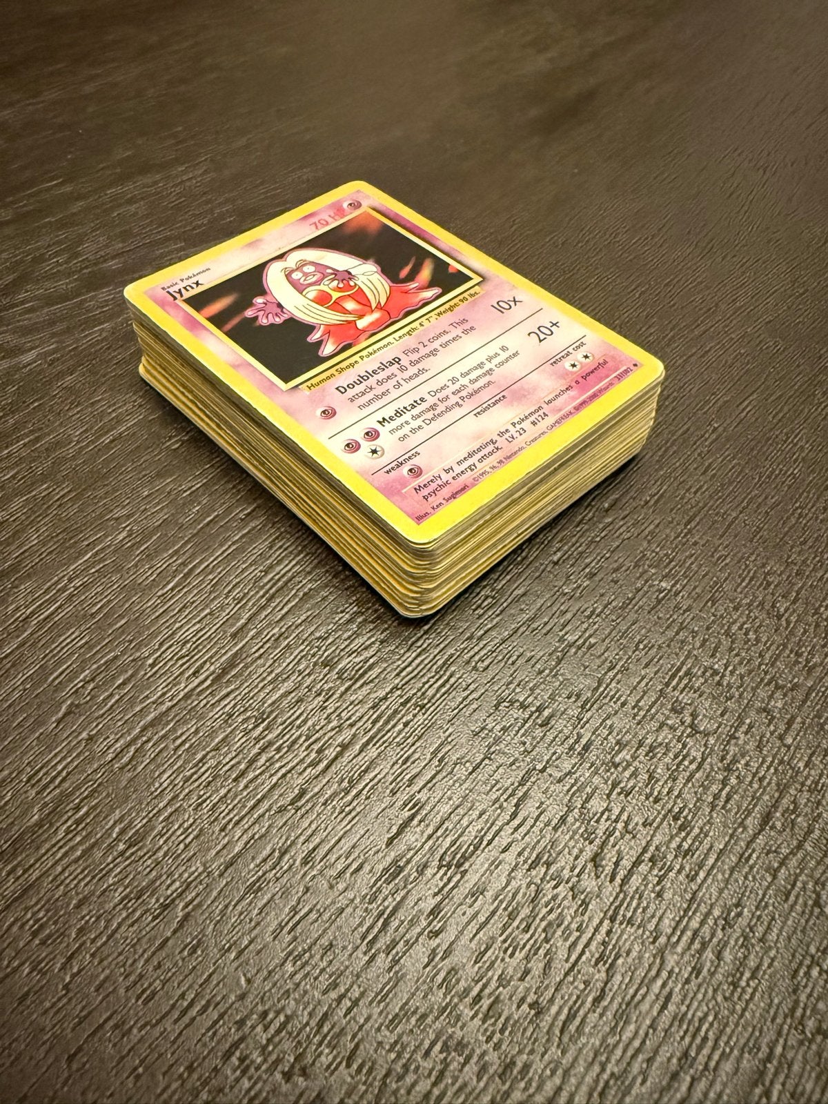Stapel oude pokemon kaarten, Verzenden, Gebruikt, Meerdere kaarten