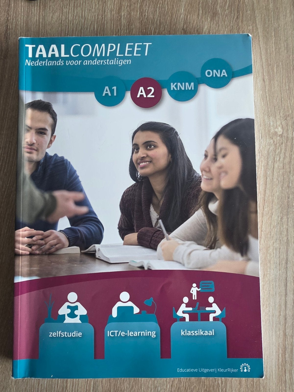 Taalcompleet Nederlands voor anderstaligen A1 A2 KNM ONA, Ophalen of Verzenden, Zo goed als nieuw, Nederlands, Non-fictie