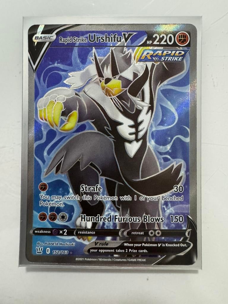 Rapid Strike Urshifu V 152 Pokemon Battle Styles, Ophalen of Verzenden, Zo goed als nieuw