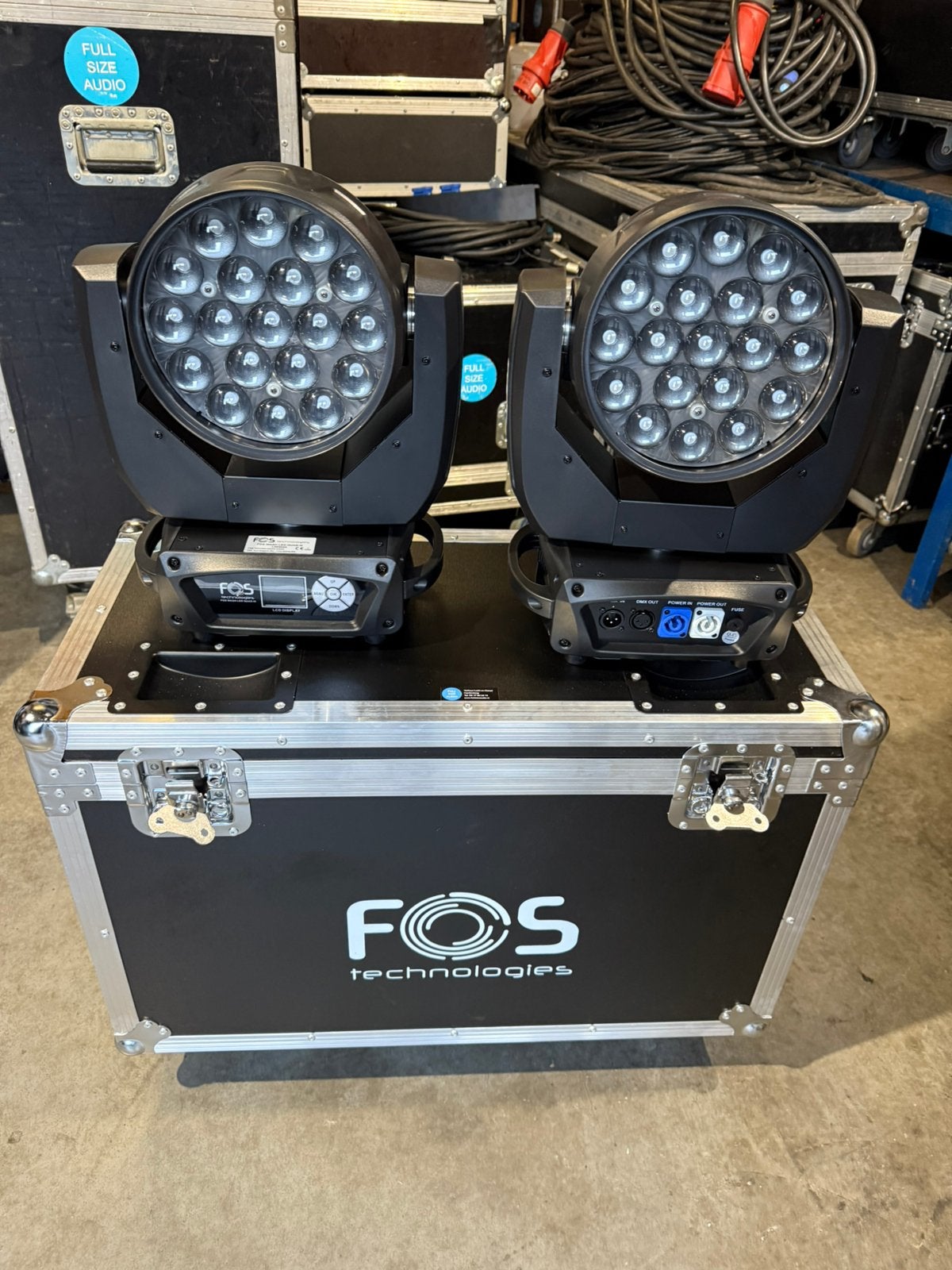 Fos quad III movingheads nieuw, Ophalen, Nieuw, Licht