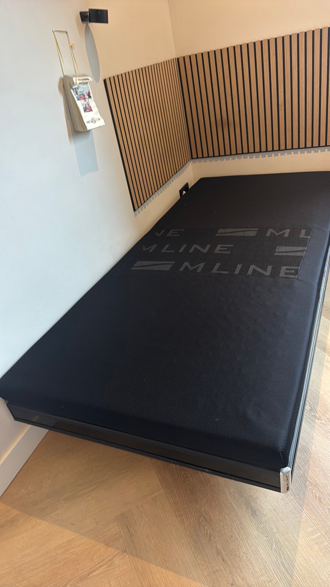 ZEER GOED MLINE BED 90x200, 90 cm, Eenpersoons, Wit, Ophalen of Verzenden