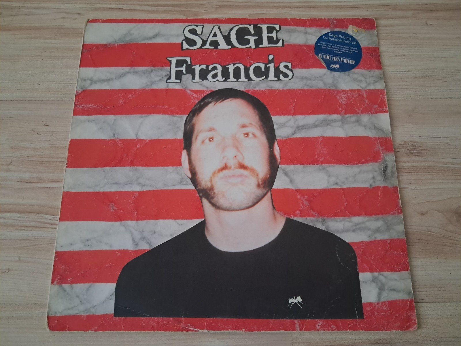 Sage Francis - The Makeshift Patriot EP vinyl, Cd's en Dvd's, Vinyl | Hiphop en Rap, Gebruikt, Verzenden, EP, EP