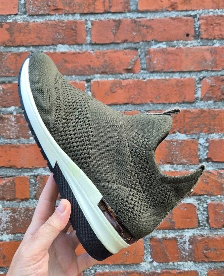 La strada instappers sneakers, Ophalen of Verzenden, Zo goed als nieuw, Groen, Sneakers of Gympen