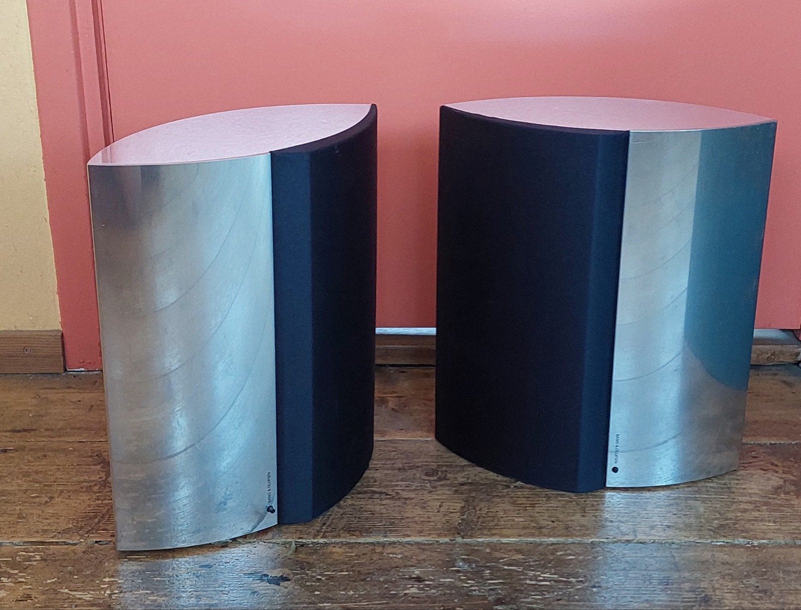 Bang & Olufsen BeoLab 4000 Speakers - Zilver, Ophalen of Verzenden, 120 watt of meer, Front, Rear of Stereo speakers, Overige merken