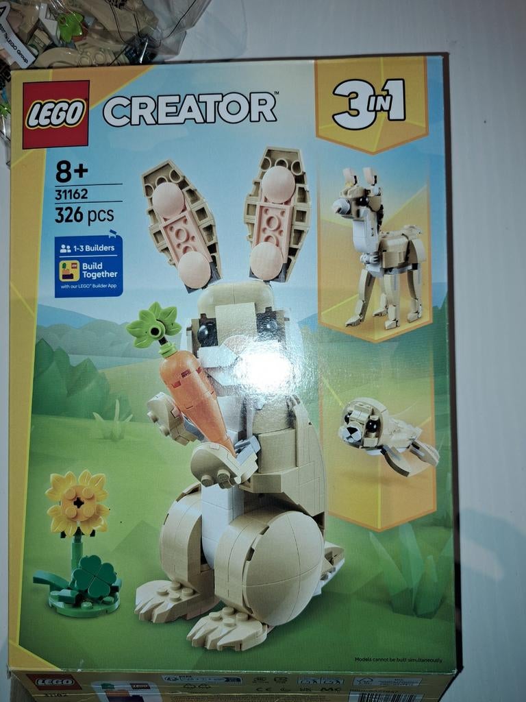 Lego Creator 3in1 Konijn Lama Zeehond 31162, Ophalen of Verzenden