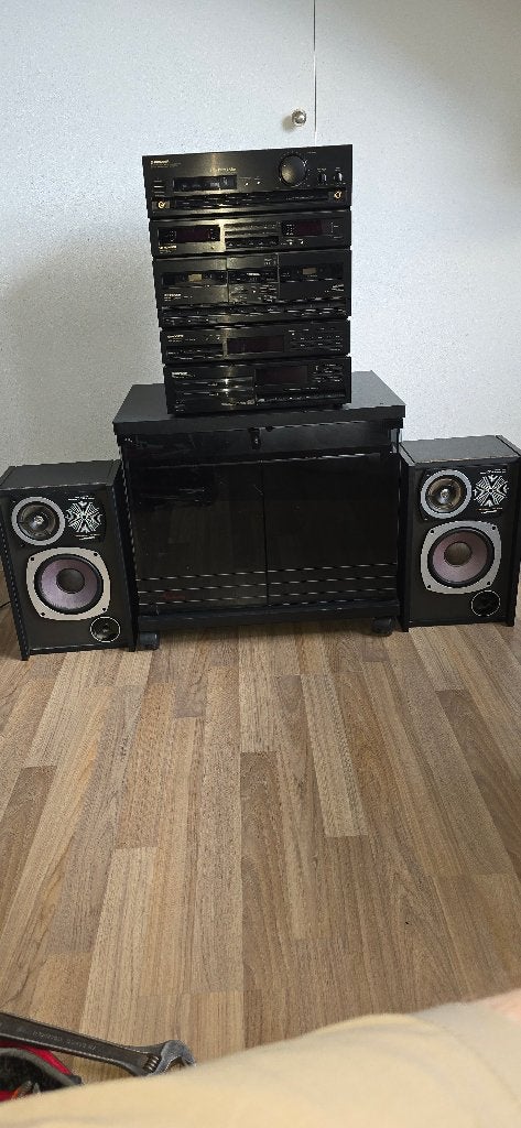 Pioneer stereoset Z83/Z93, Bose speakers, meubel, remote, Ophalen, Gebruikt, Losse componenten, Tuner of Radio