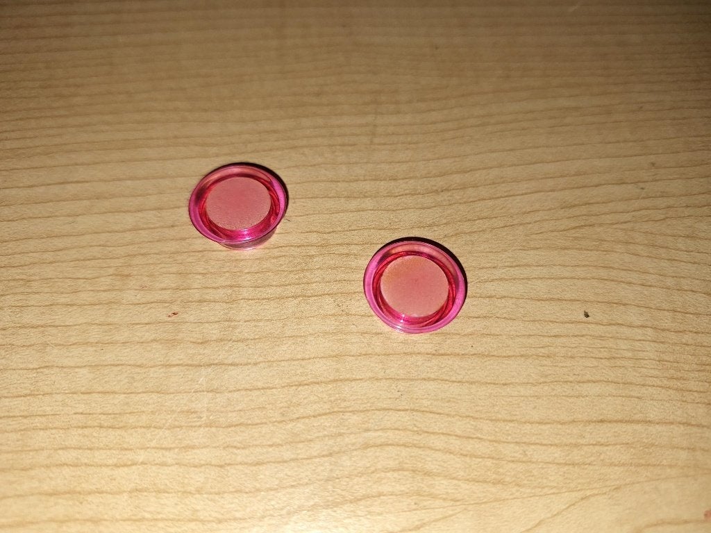 2 rode magneten, Hobby en Vrije tijd, Overige Hobby en Vrije tijd, Ophalen of Verzenden, Nieuw