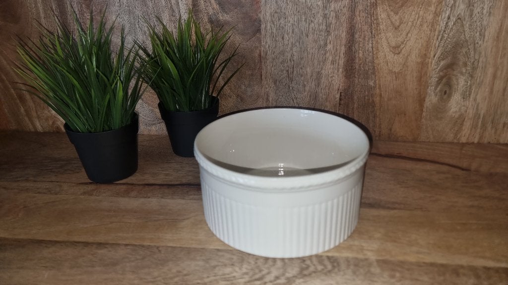 Wedgwood Edme Souffleschaal soufleschaal 18 cm, Ophalen of Verzenden, Schaal of Schalen, Zo goed als nieuw, Wedgwood