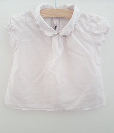 Burberry Baby blouse roze 74, Kinderen en Baby's, Babykleding | Maat 74, Verzenden, Zo goed als nieuw, Jongetje of Meisje, Overige typen