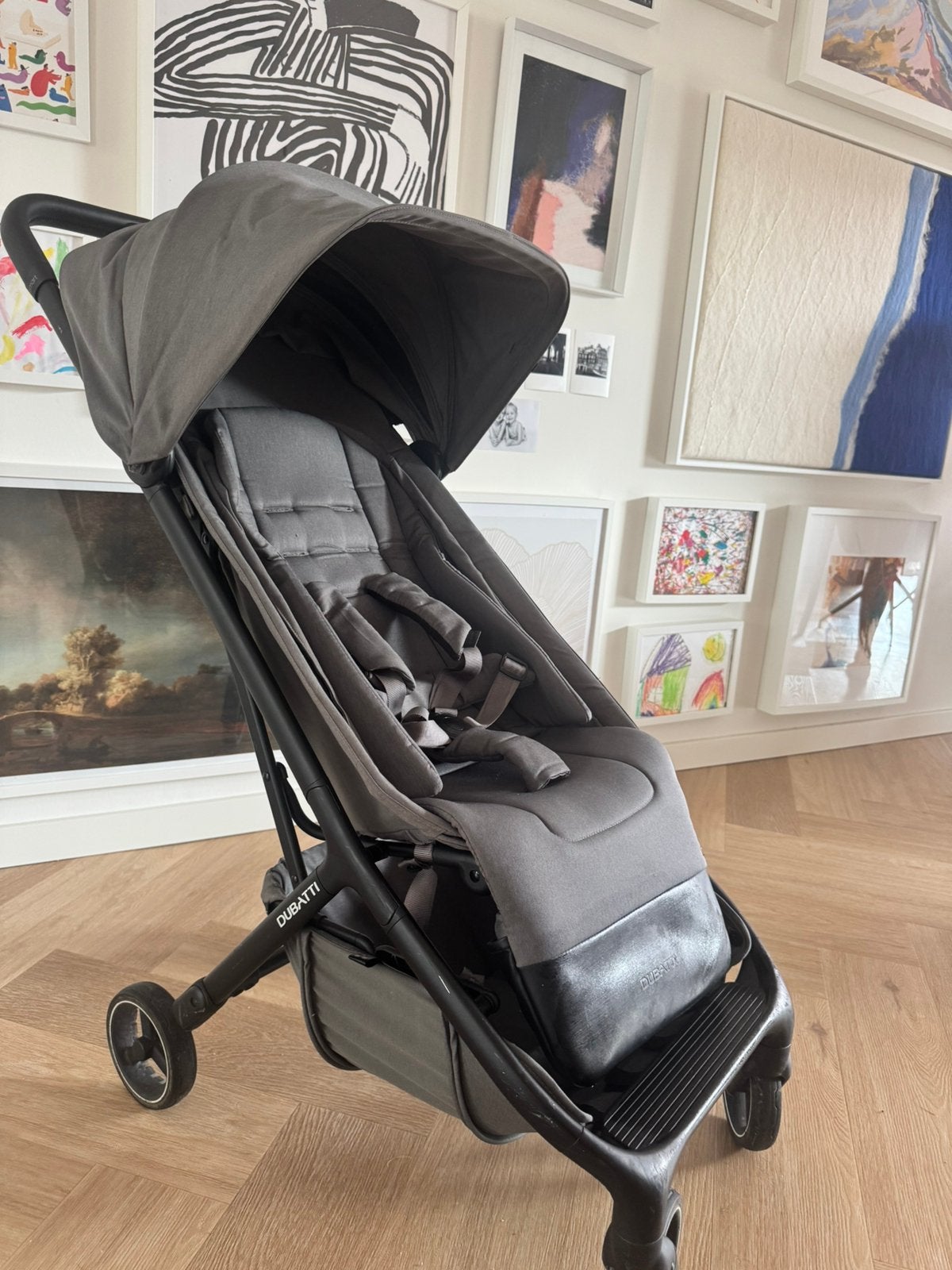 Dubatti Smart Buggy - complete set, Kinderen en Baby's, Buggy's, Gebruikt, Regenhoes, Verstelbare rugleuning, Zonnekap, Ophalen