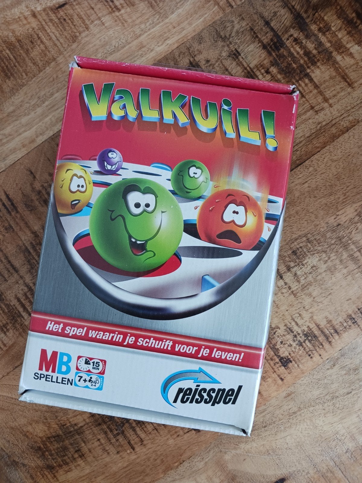 Valkuil! Reisspel, Hobby en Vrije tijd, Gezelschapsspellen | Bordspellen, Ophalen of Verzenden, Drie of vier spelers, Reisspel