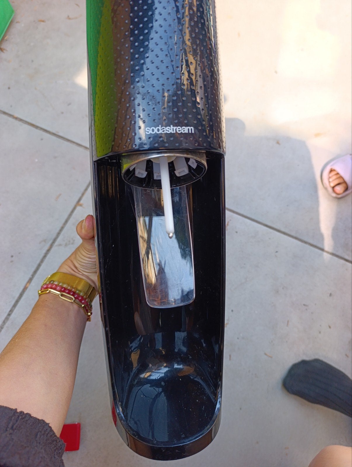 Sodastream bruiswatermaker - Zwart, Ophalen, Gebruikt