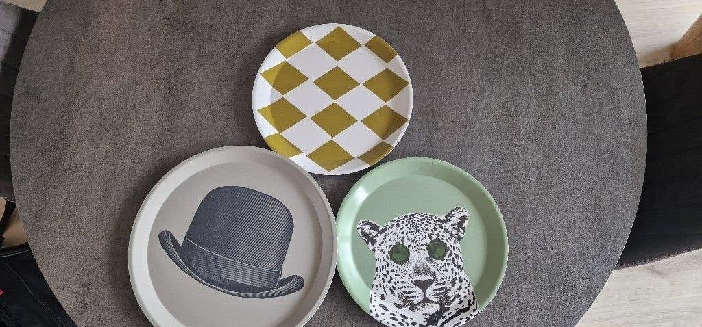 Wanddecoratie, Ophalen, Meerkleurig, Decoratieobject, Zo goed als nieuw
