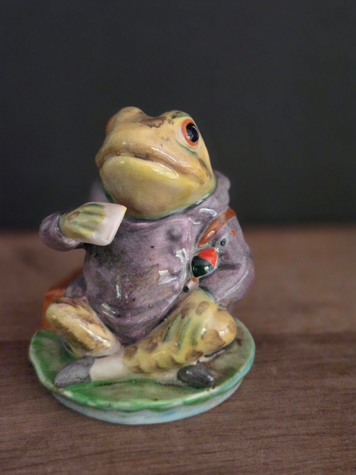 Beswick Beatrix Potter Mr. Jeremy Fisher 1974-89, Verzamelen, Ophalen of Verzenden, Zo goed als nieuw, Dier