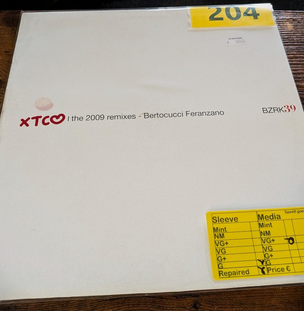 Bertocucci Feranzano – XTC Love (The 2009 Remixes), Gebruikt, Hardcore, Inclusief binnenhoes, Ophalen of Verzenden
