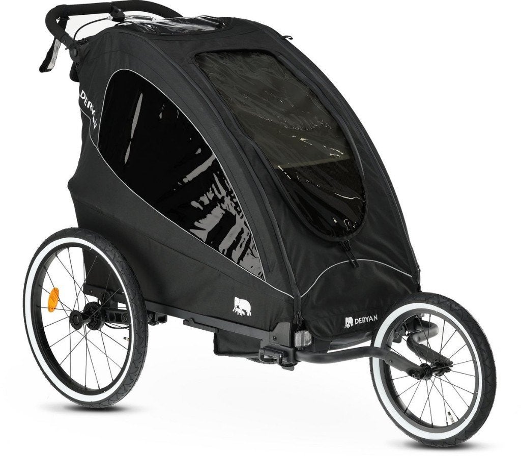 DERYAN Fietskar 3-in-1 | Fiets, Wandel & Hardloop, Vering, Deryan, Deryan, Ophalen of Verzenden