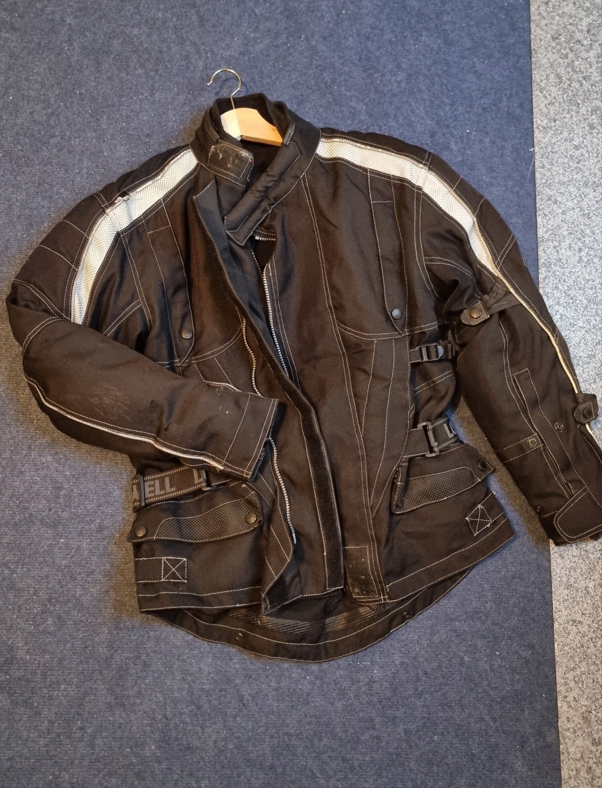 Motorjas Lookwell maat S, Ophalen, Jas | textiel, Dames, Lookwell
