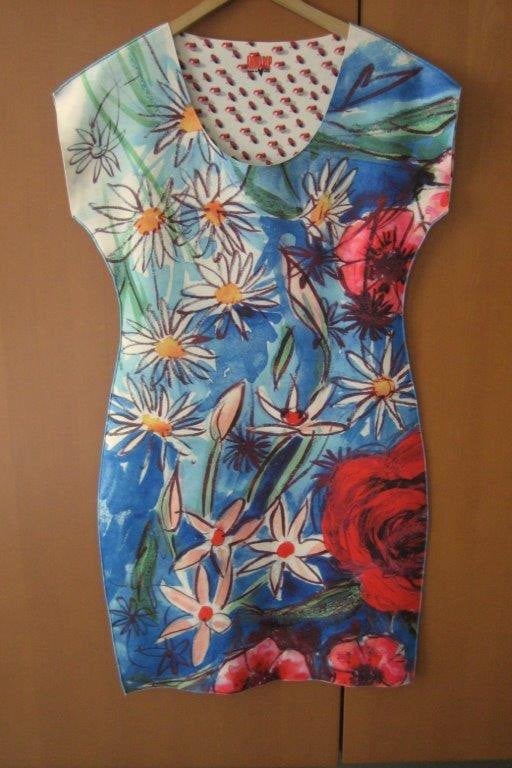 Prachtige reversible jurk ANIMAPOP 36-38 snazzeys, Kleding | Dames, Jurken, Maat 38/40 (M), Animapop, Nieuw, Onder de knie