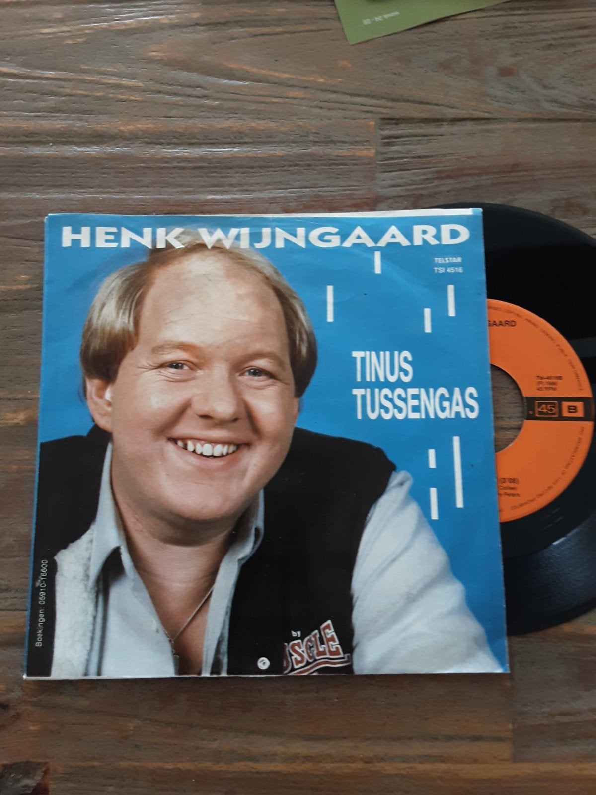 Henk wijngaard Tinus Tussengas piraat single., Ophalen of Verzenden, Gebruikt, Overige formaten, Levenslied of Smartlap