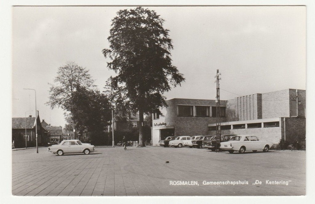 Rosmalen - Gemeenschapshuis De Kentering, mooie oude auto's, Ophalen of Verzenden, 1960 tot 1980, Ongelopen, Noord-Brabant
