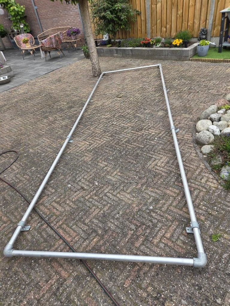 Aluminium Frame voor spandoek afmeeting 4.80 x 1.50 meter, Ophalen, Zo goed als nieuw