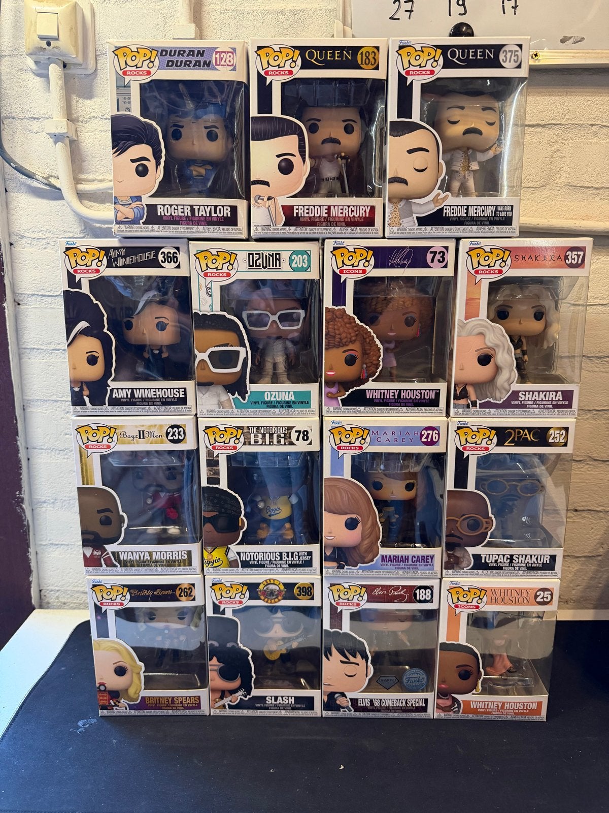 Diverse Funko Pop! Rocks collectie - Nieuw in doos, Verzamelen, Ophalen of Verzenden, Nieuw