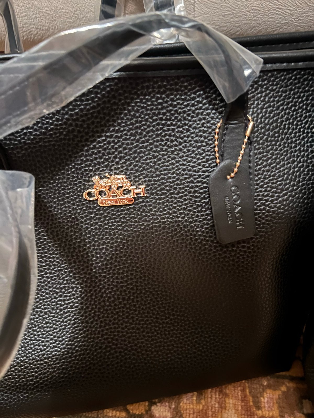 Coach tas, Ophalen of Verzenden, Nieuw, Zwart, Handtas