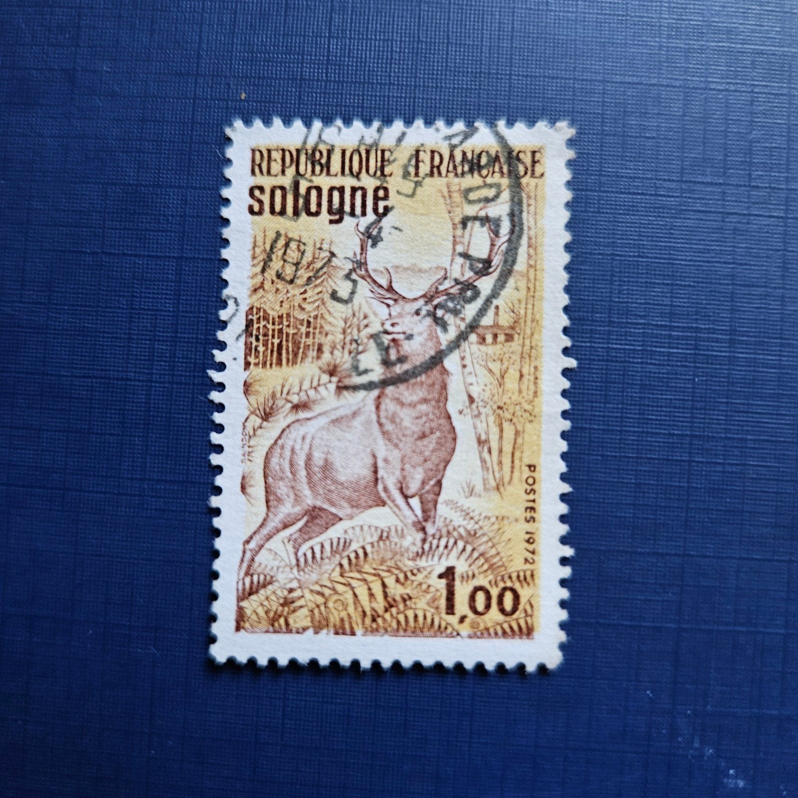 Frankrijk nr 1808, Ophalen of Verzenden, Gestempeld