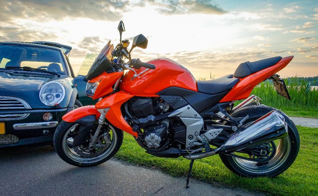 Kawasaki Z1000 2007 Orange Flame, Motoren, Occasion, 4 cilinders, Motorrijbewijs A, Particulier