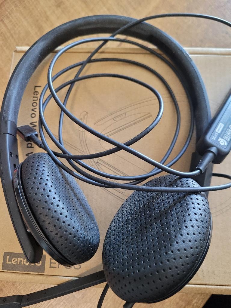 Lenovo Wired VoIP Headset (UC) with EPOS, Computers en Software, Headsets, Ophalen of Verzenden, Nieuw