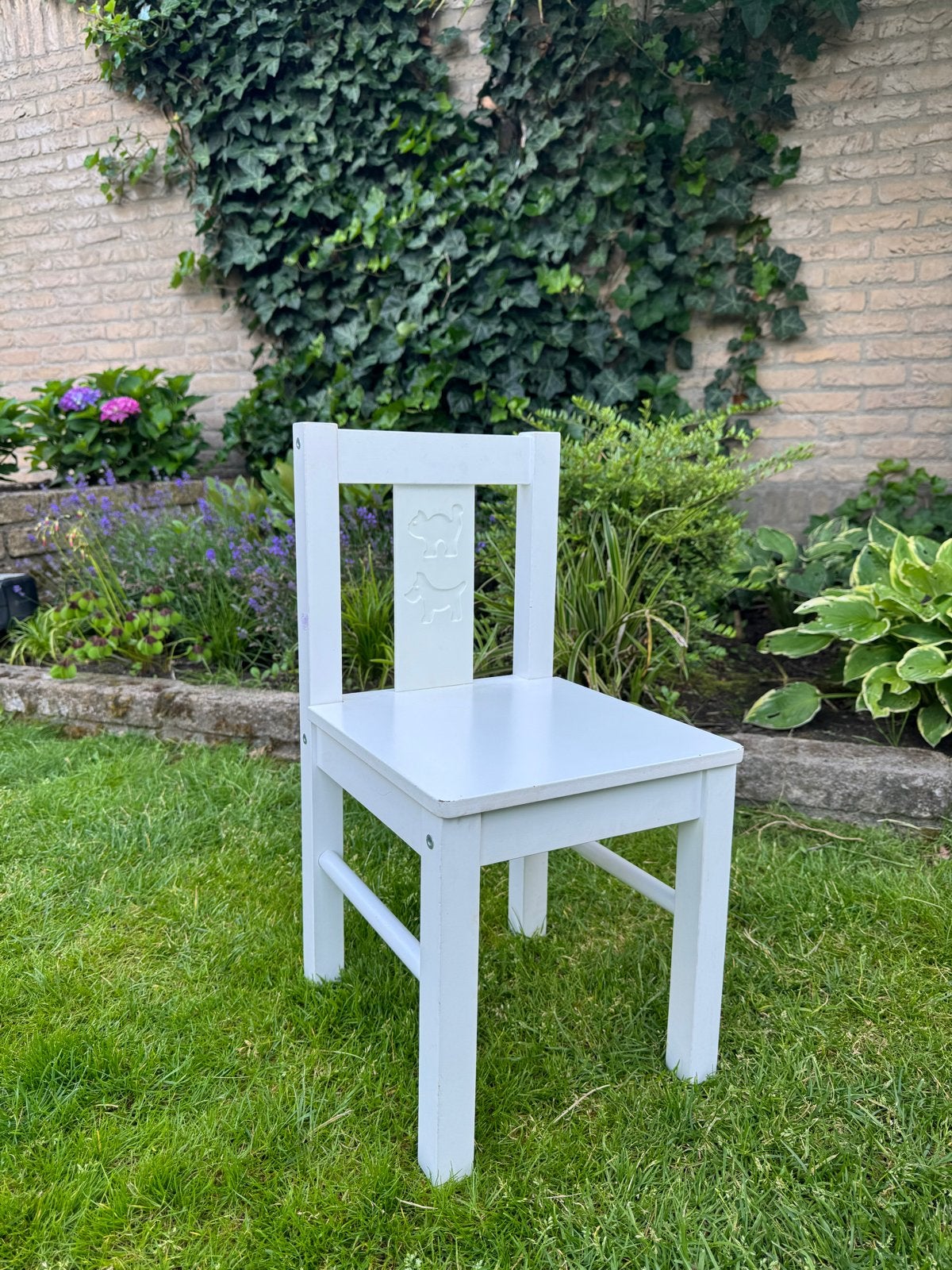 Witte kinderstoel, Ophalen, Zo goed als nieuw, Stoel(en)