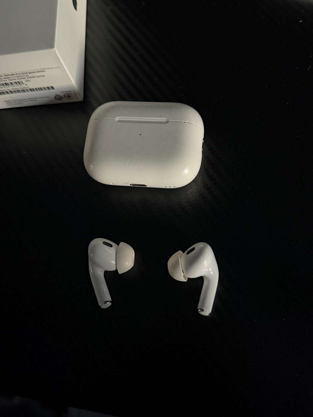 AirPods Pro 2 met nieuwe eartips en oplaadkabel, In-ear, Bluetooth, Ophalen of Verzenden, Zo goed als nieuw