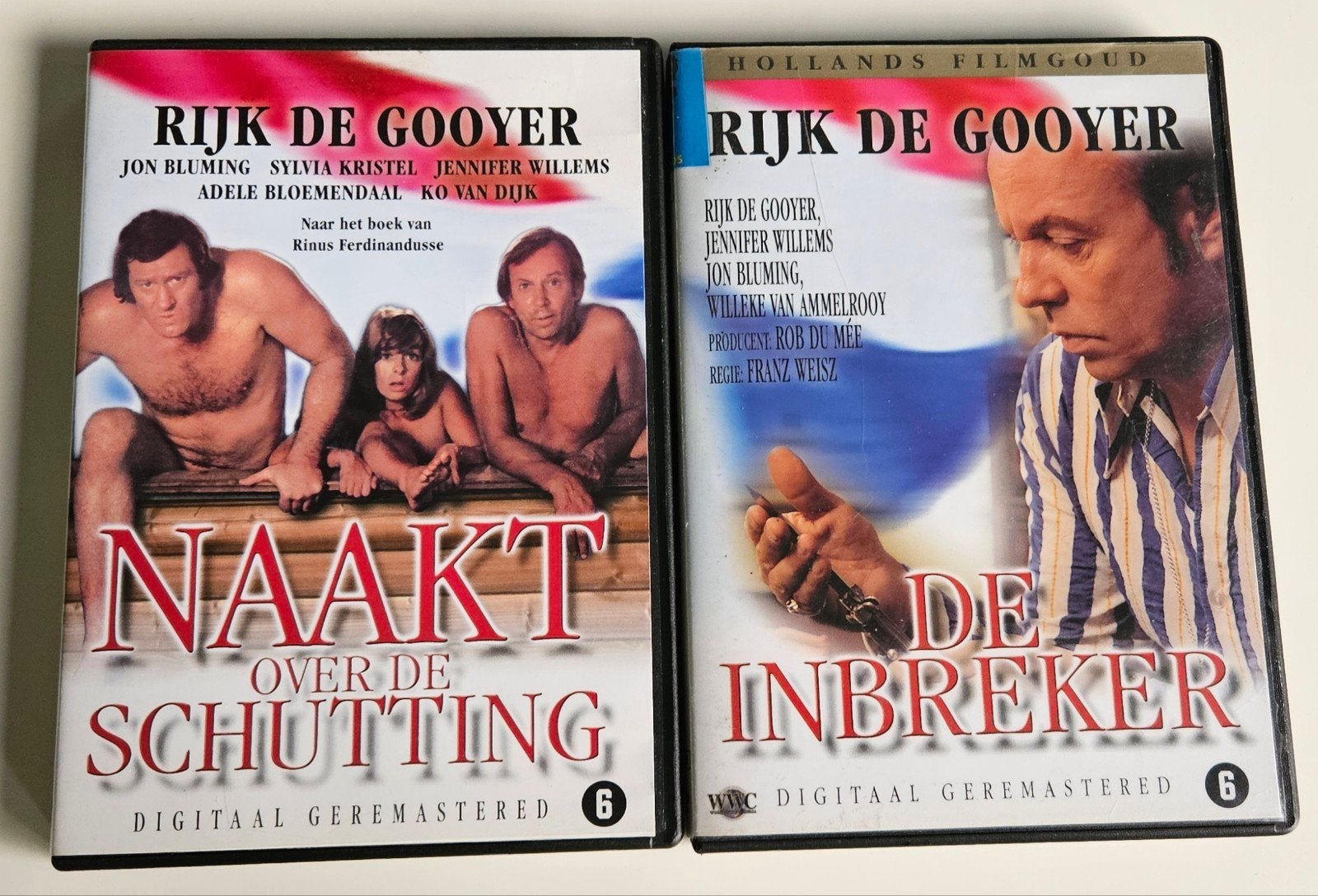Naakt over de Schutting & De Inbreker, Frans Weisz, Vanaf 6 jaar, Ophalen of Verzenden, Gebruikt, Boxset