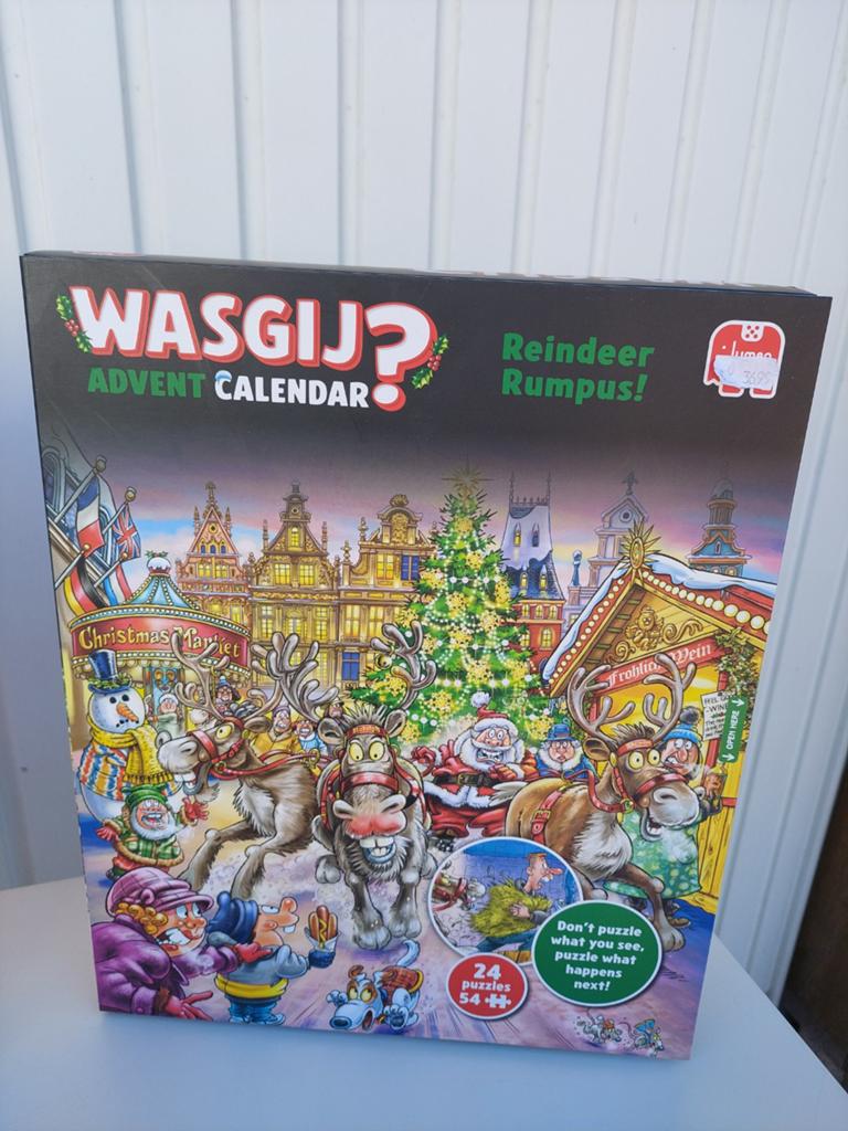 Wasgij, Jan van Haasteren, Gibsons, Meiland, Ophalen of Verzenden, 500 t/m 1500 stukjes, Zo goed als nieuw, Legpuzzel