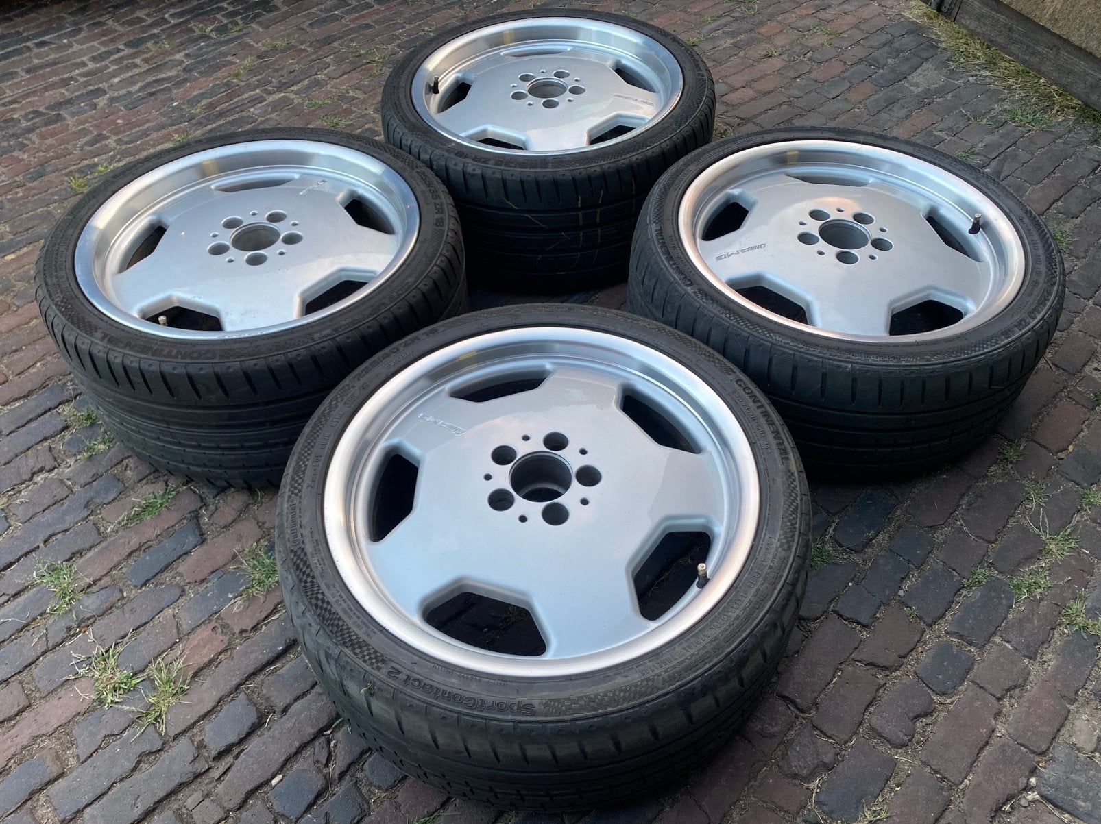Originele 18” Mercedes AMG Monoblock velgen 8J ET31 9J ET35, Auto-onderdelen, Banden en Velgen, 18 inch, Velg(en), Ophalen of Verzenden