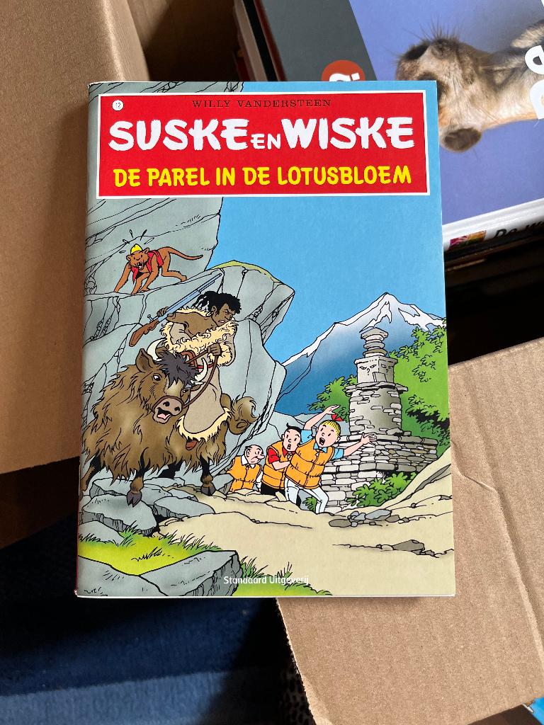 Suske en Wiske (nummer 12) De Parel in de Lotusbloem, Boeken, Stripboeken, Eén stripboek, Ophalen of Verzenden, Zo goed als nieuw
