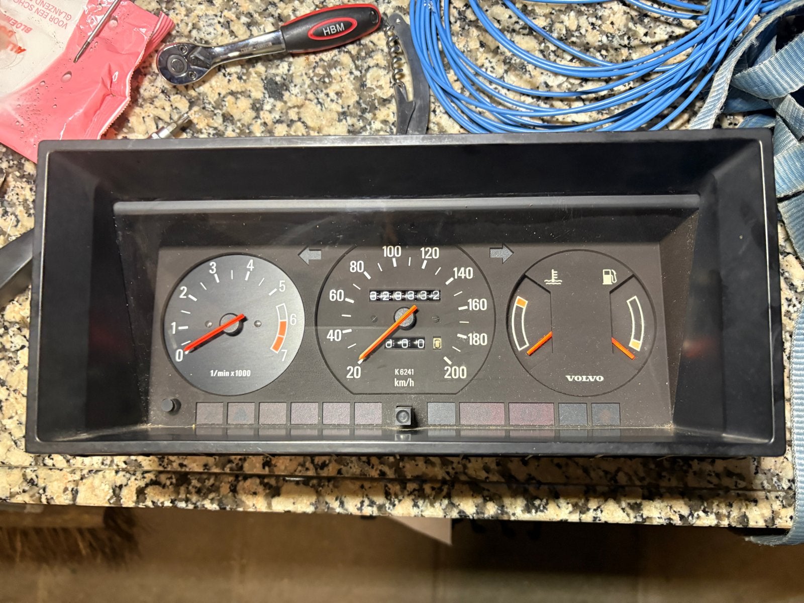 Volvo 240 instrumentenpaneel, Ophalen of Verzenden, Gebruikt, Volvo